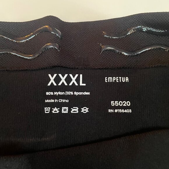 Bundle of 2 Shapermint Empetua High-Waisted Shaper Shorts Black Sz XXXL (3XL) - Picture 4 of 5